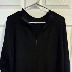 GENERIC - MENS BLACK ZIP UP , PULL OVER -